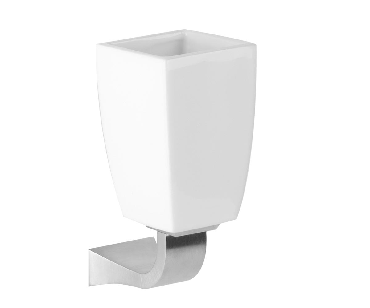 Склянку з білої кераміки GESSI MIMI 33208-031 33208-031