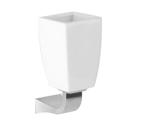 Склянку з білої кераміки GESSI MIMI 33208-031