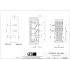 Центральный термостат  QUADRO WELLNESS 43024-149:Чертеж 