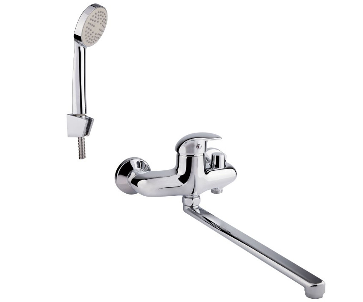 Смеситель для ванны с лейкой GF 06 S-06-005N S-06-005N