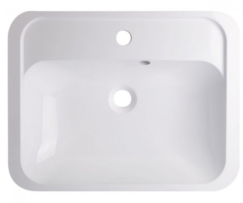 Вбудовувана раковина 55 см GF  WHI-05 550X430/110 WHI-05 550X430/110