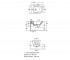 Подвесное биде  FORTY3 FOS09BI:Чертеж 