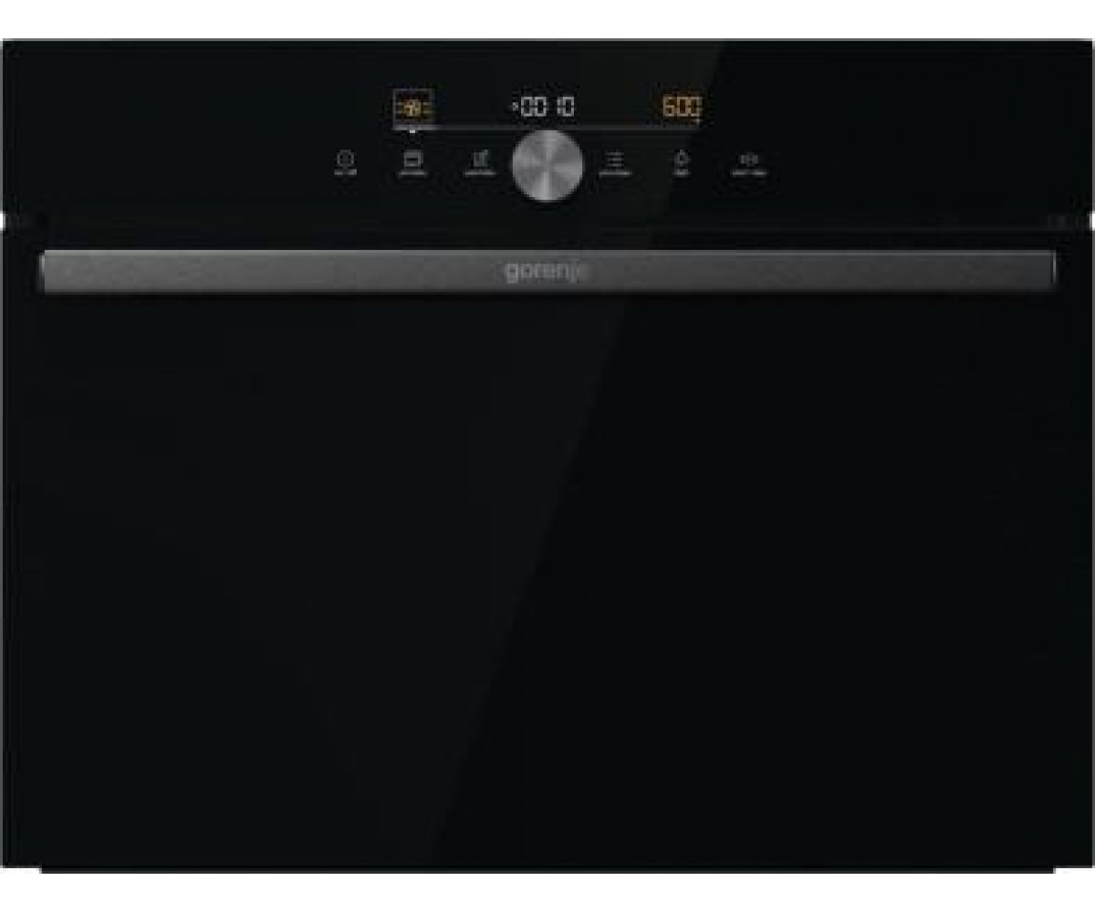 Духова шафа Gorenje електрична компактна, 50л, A+, дисплей, ф-ція мікрохвиль, чорний GORENJE  BCM4547DG BCM4547DG