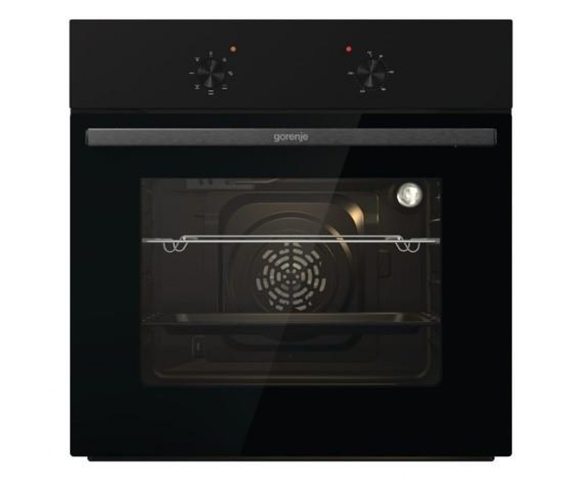 Духова шафа Gorenje електрична, 60л, A+, готув. на різн рівнях,чорний GORENJE  BO6615E01B BO6615E01B