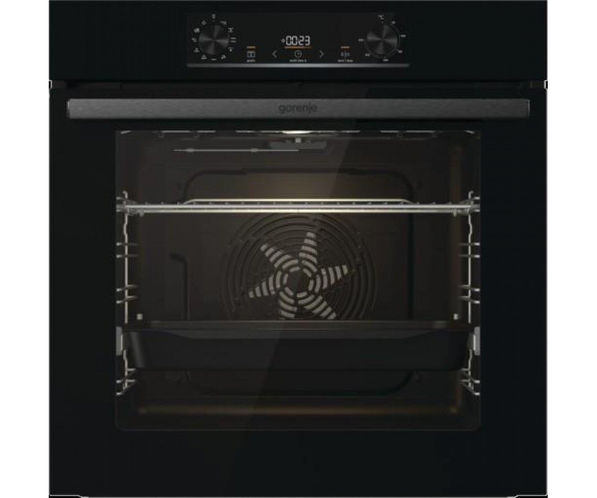 Духова шафа Gorenje електрична, 77л, A+, IconLed, чорний GORENJE  BO6735E05B BO6735E05B