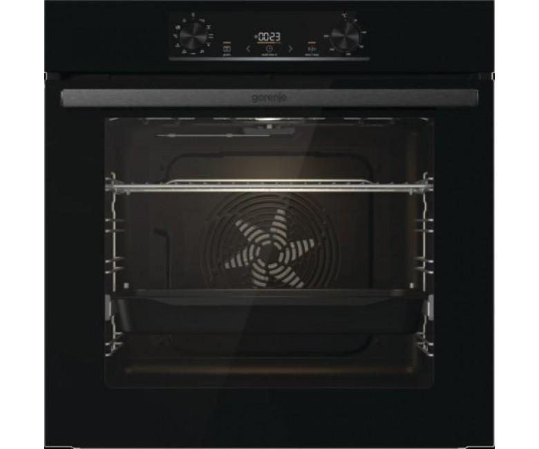 Духова шафа Gorenje електрична, 77л, A+, IconLed, чорний GORENJE  BO6735E05B BO6735E05B