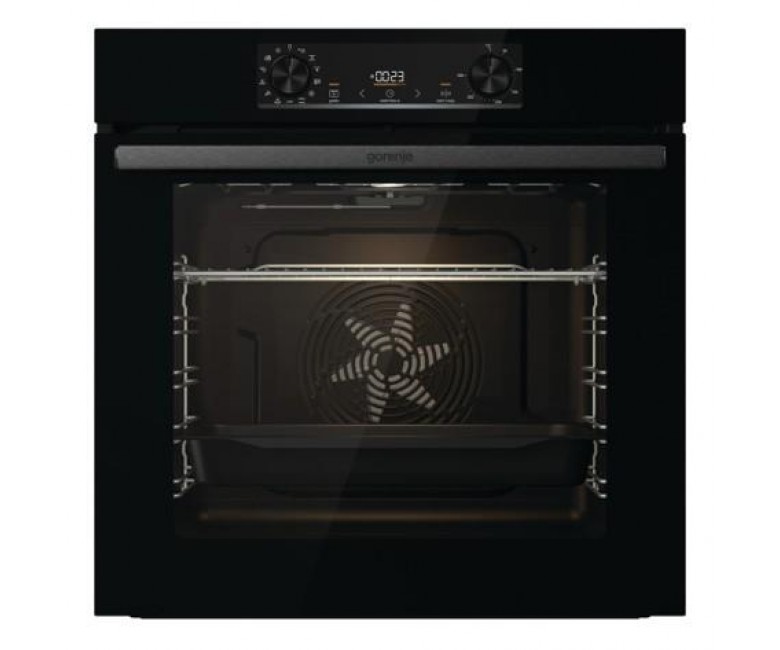 Духова шафа Gorenje електрична, 77л, A+, дисплей, макс.темп.- 300, IconLed, чорний GORENJE  BO6737E02BG BO6737E02BG