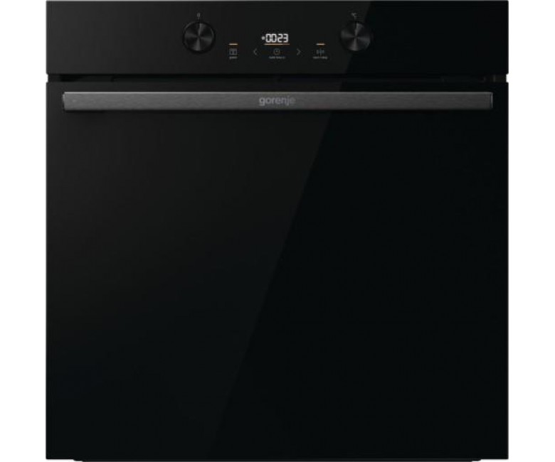 Духова шафа Gorenje електрична, 77л, A+, пара, дисплей, чорний GORENJE  BOS6737E20FBG BOS6737E20FBG