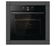 Духова шафа Gorenje електрична, 77л, A+, пара, дисплей, готування на різних рівнях, піроліз, Wi-Fi, чорний GORENJE  BPSA6747DGWI
