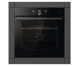 Духова шафа Gorenje електрична, 77л, A+, пара, дисплей, готування на різних рівнях, піроліз, Wi-Fi, чорний GORENJE  BPSA6747DGWI