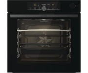 Духова шафа Gorenje електрична, 77л, A+, пара, дисплей, чорний GORENJE  BSA6747A04BG