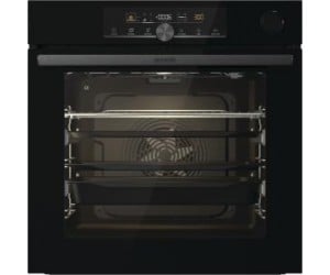 Духова шафа Gorenje електрична, 77л, A+, пара, дисплей, чорний GORENJE  BSA6747A04BG