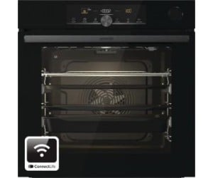 Духова шафа Gorenje електрична, 77л, A+, пара, дисплей, 300 °C, Wi-Fi, чорний GORENJE  BSA6747A04BGWI