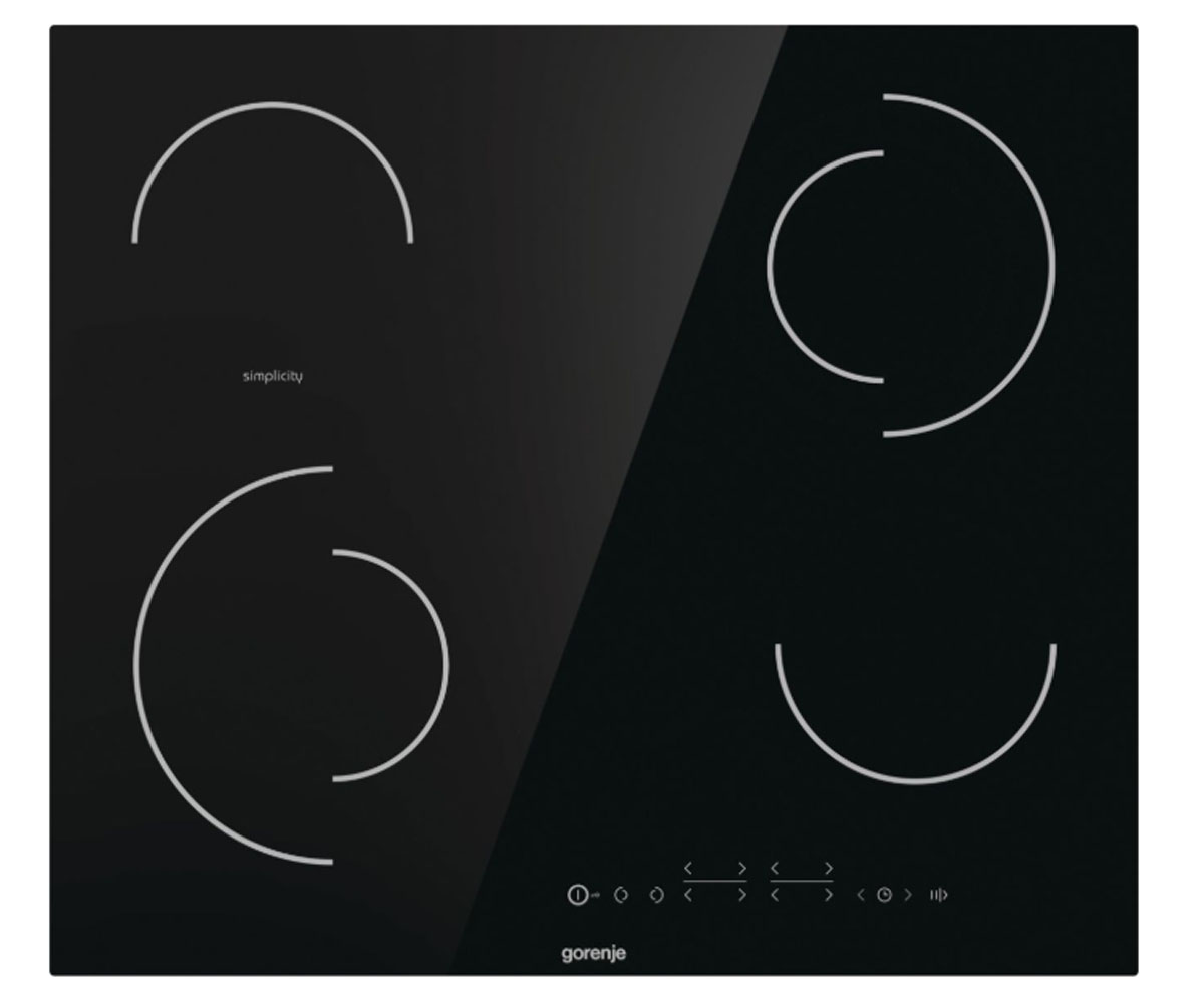 Склокерамічна сенсорна панель GORENJE  ECT644SY2B ECT644SY2B