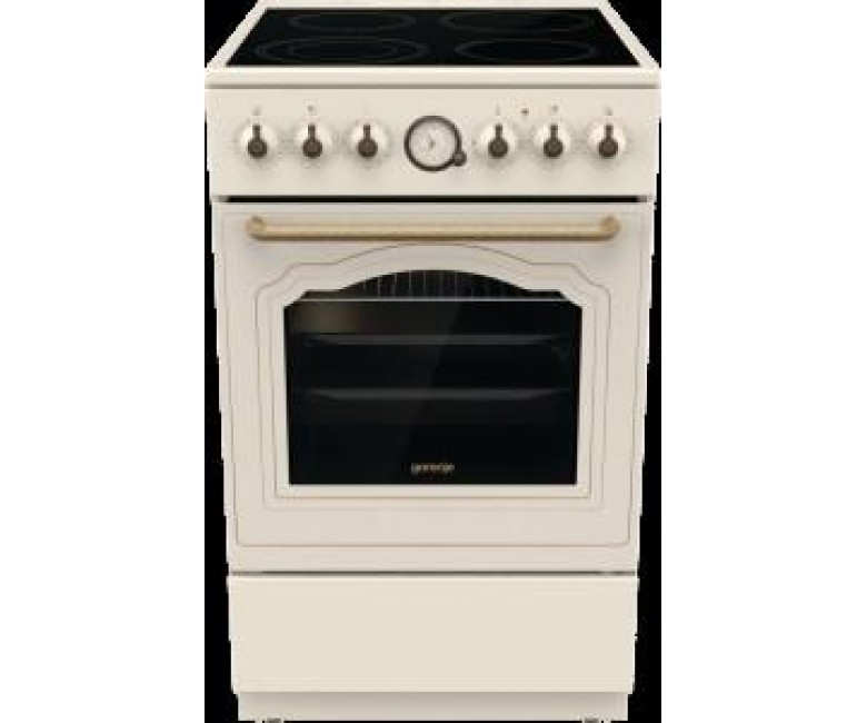 Плита Gorenje електрична склокерамічна, 70л, 50x60см, бежевий GORENJE  GECS5B70CLI GECS5B70CLI
