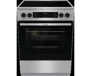 Плита Gorenje електрична склокерамічна, 71л, 60x60см, дисплей, програматор, нерж GORENJE  GECS6C70XC