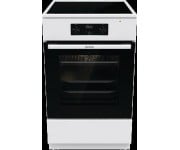 Плита Gorenje електрична індукційна, 70л, 50x60см, дисплей, програматор IconLed, поєднання конфорок, білий GORENJE  GEIT5C60WPG