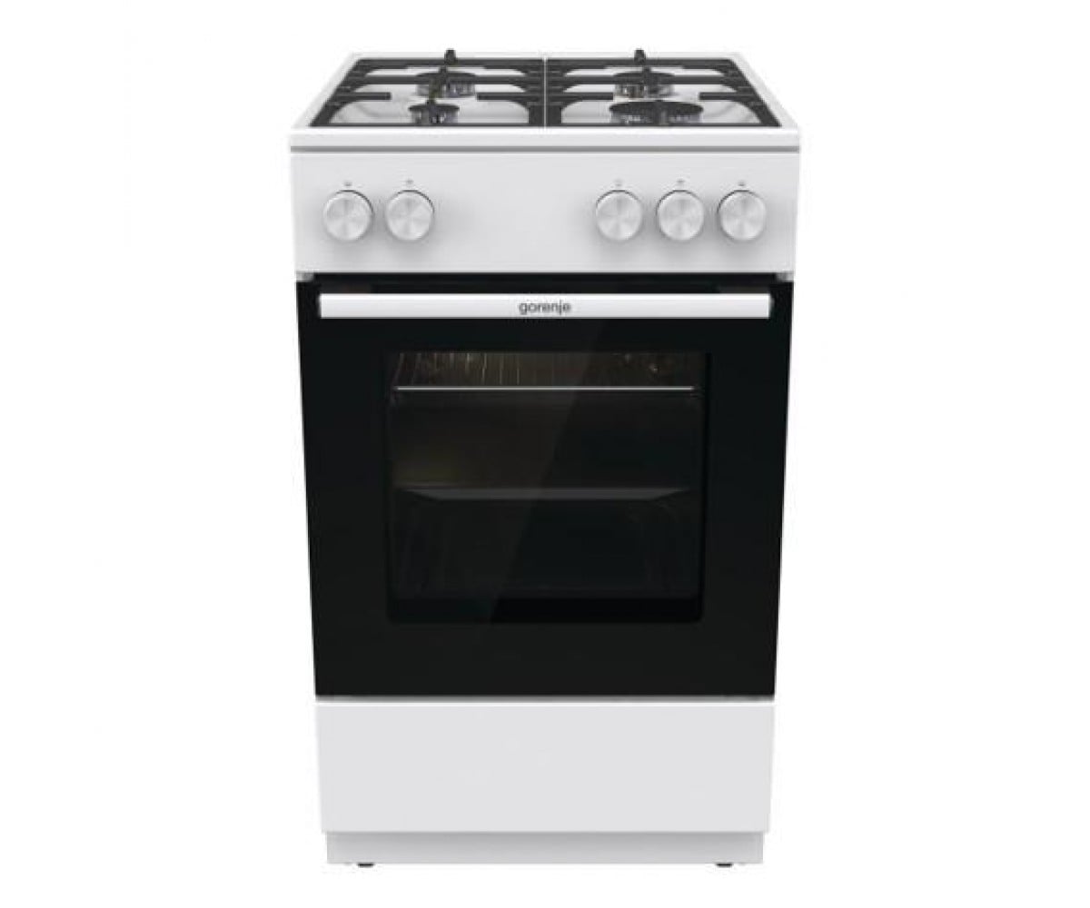 Плита Gorenje газова, 70л, 50x60см, чавун, білий GORENJE  GG5A10WFFM GG5A10WFFM