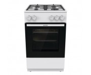 Плита Gorenje газова, 70л, 50x60см, чавун, білий GORENJE  GG5A10WFFM