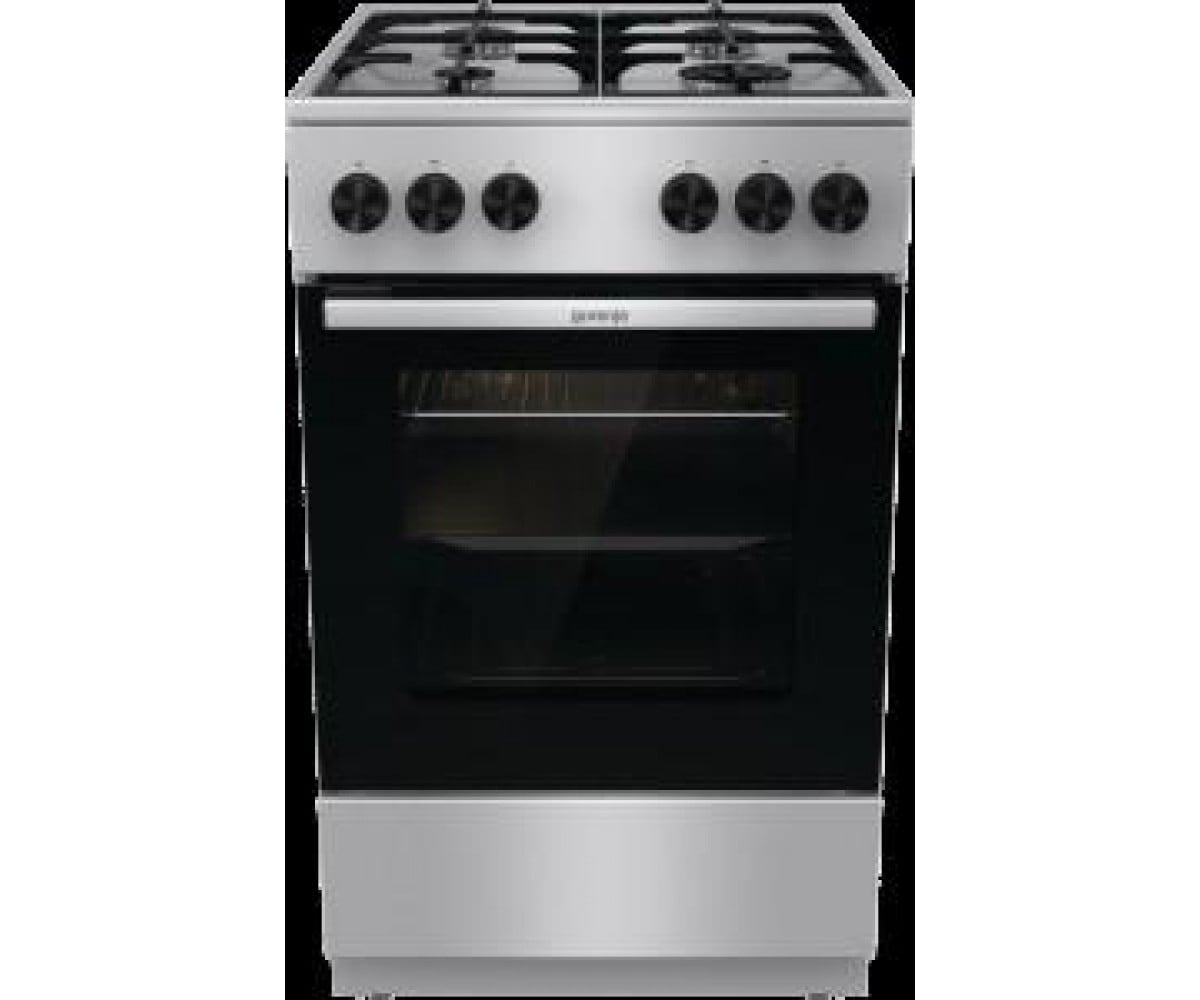 Плита Gorenje газова, 70л, 50x60см, чавун, нерж GORENJE  GG5A11XF GG5A11XF