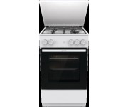 Плита Gorenje  газова, 70л, 50x60см, емальовані, з кришкою, білий GORENJE  GG5A14WJ