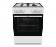 Плита Gorenje газова, 72л, 60x60см, чавун, білий GORENJE  GG6A10WFFM