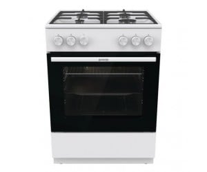 Плита Gorenje газова, 72л, 60x60см, чавун, білий GORENJE  GG6A10WFFM