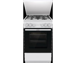 Плита Gorenje комбінована, 68л, 50x60см, емальовані реш, з кришкою, білий GORENJE  GK5A22WH
