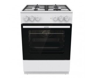 Плита Gorenje комбінована, 71л, 60x60см, чавун, білий GORENJE  GK6A40WFFM