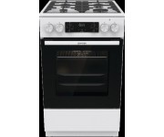 Плита Gorenje комбінована, 70л, 50x60см, дисплей, чавун, білий GORENJE  GKS5C73WF