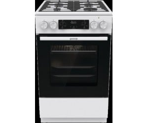 Плита Gorenje комбінована, 70л, 50x60см, дисплей, чавун, білий GORENJE  GKS5C73WF
