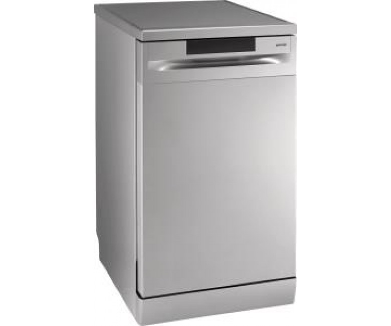 Посудомийна машина Gorenje, 9компл., A++, 45см, дисплей, 2 кошика, AquaStop, сірий GORENJE  GS520E15S GS520E15S