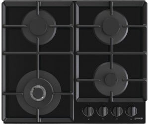 Варильна поверхня Gorenje газова на склі, 60см, чавун, чорний GORENJE  GTW641EB
