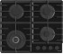 Варильна поверхня Gorenje газова на склі, 60см, чавун, чорний GORENJE  GTW642SYB GTW642SYB
