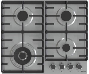 Варильна поверхня Gorenje газова, 60см, чавун, нерж GORENJE  GW642ABX