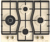 Варильна поверхня Gorenje газова, 60см, чавун, бежевий GORENJE  GW6D42CLI