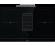 Варильна повверхня Gorenje індукційна, 83см, розширена зона, вбудована витяжка, 620м.куб/год, чорний GORENJE  HET949BSC