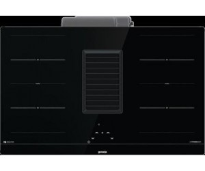 Варильна повверхня Gorenje індукційна, 83см, розширена зона, вбудована витяжка, 620м.куб/год, чорний GORENJE  HET949BSC