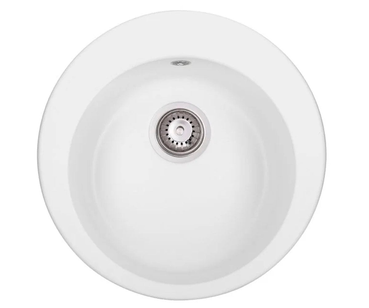 Кухонна мийка GRANADO  VITORIA WHITE 0105
