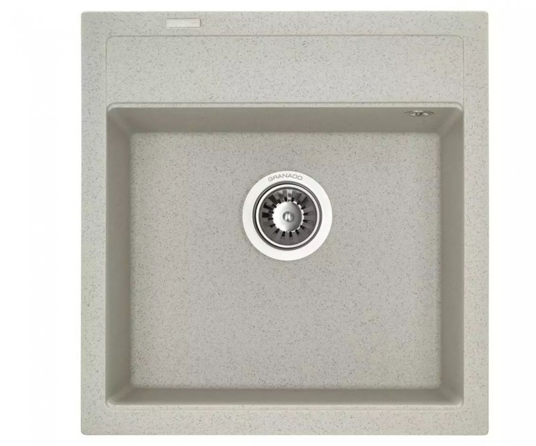 Гранітна кухонна мийка GRANADO MERIDA GRIS 0308