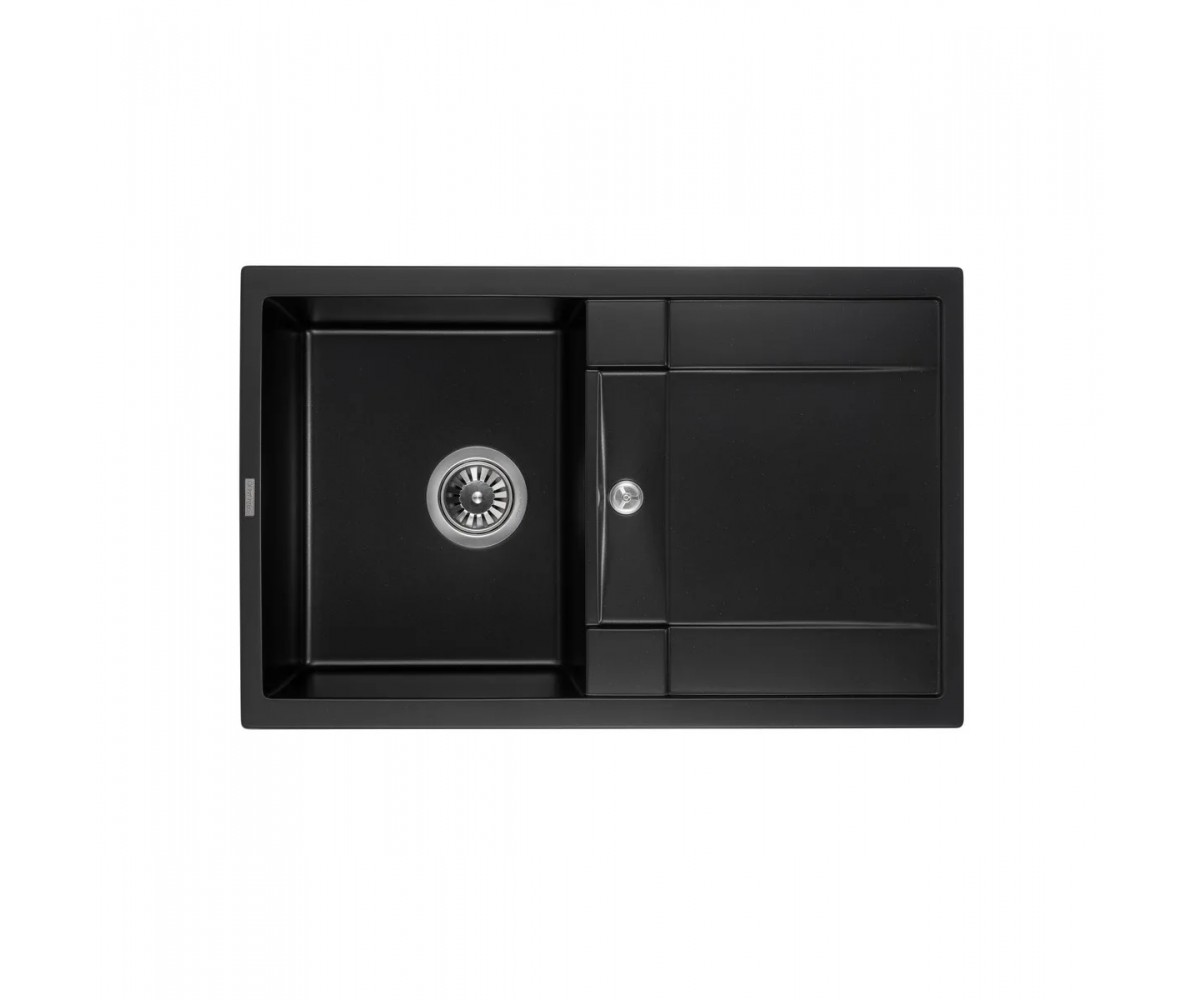 Кухонна мийка GRANADO  VALENCIA BLACK SHINE 0701