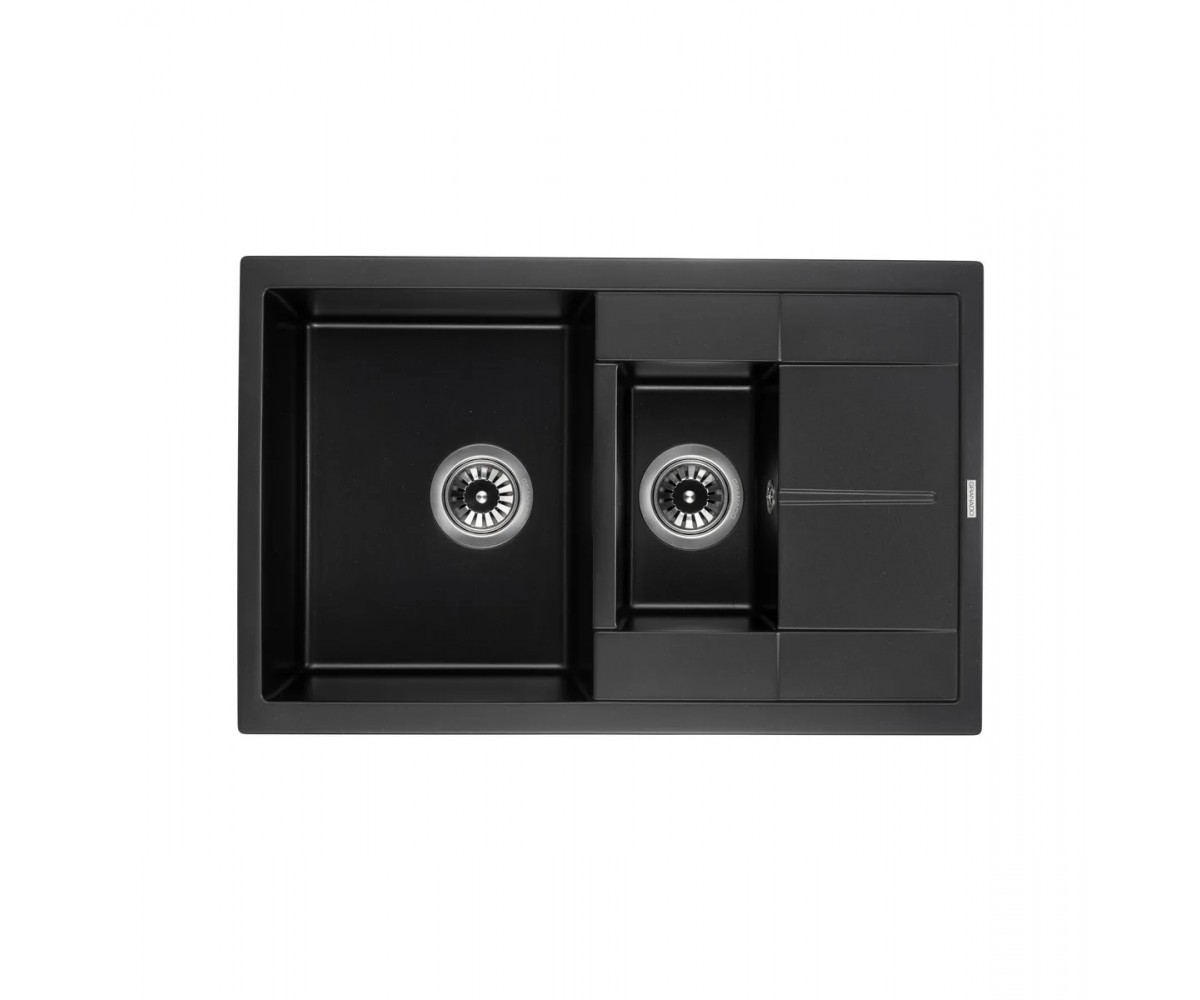 Кухонна мийка GRANADO  LEON BLACK SHINE 1001