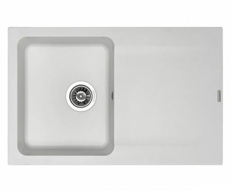 Кухонна мийка гранітна GRANADO  VIGO WHITE 1405