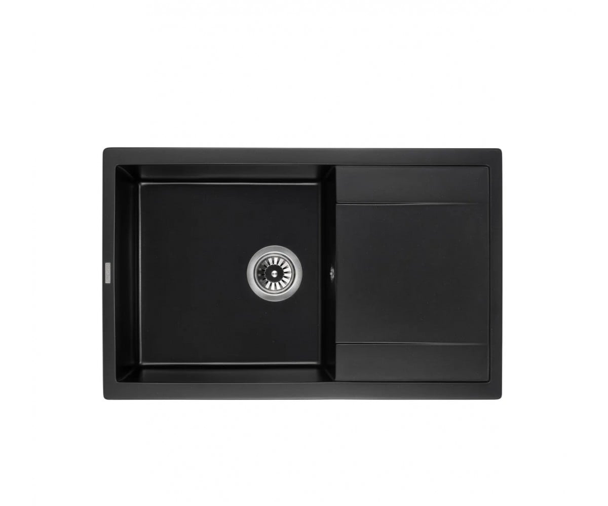 Реверсивна мийка GRANADO  ALICANTE BLACK SHINE 2401