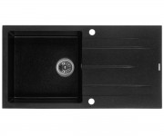 Мийка прямокутна GRANADO MORA BLACK SHINE