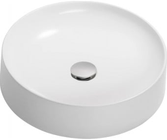 Кругла накладна раковина  GRANADO CATI WHITE GEL
