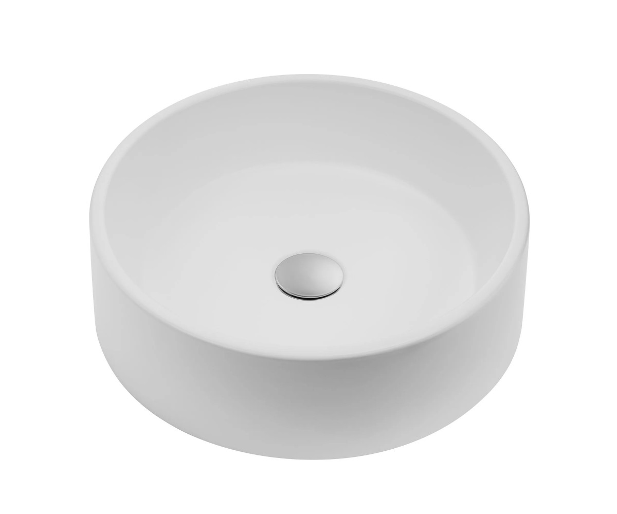 Раковина кругла GRANADO  TORO WHITE GBS0405
