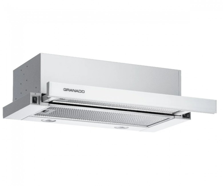 Телескопічна витяжка GRANADO TELDE 603-700 WHITE GLASS GCH16355