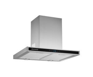 Кухонна витяжка GRANADO  ALCOBA 1614-1200 INOX BLACK GLASS