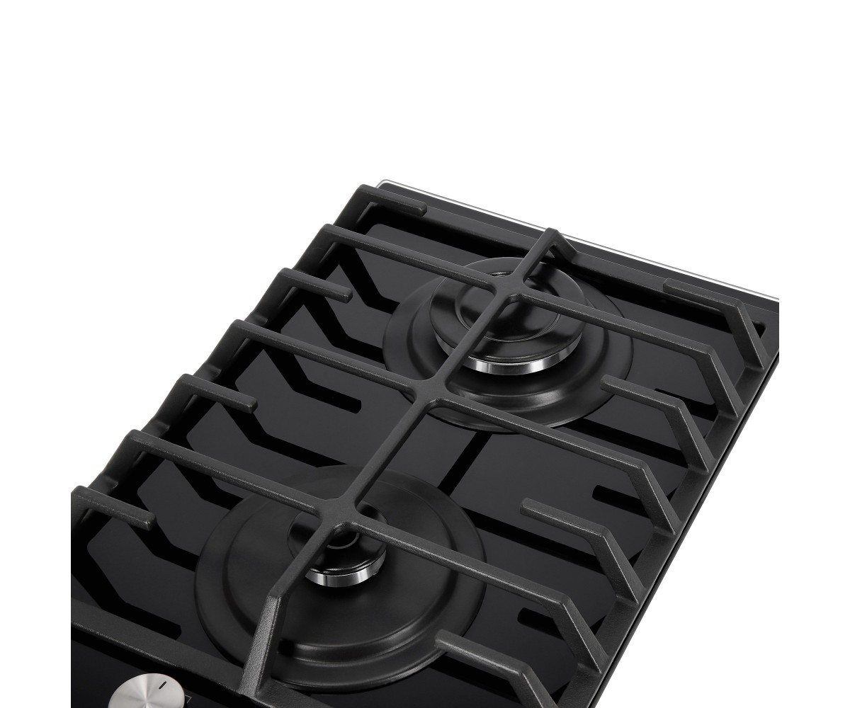 Газова поверхня GRANADO GGH 32-102 black glass  GGH GGH321021:Фото 2